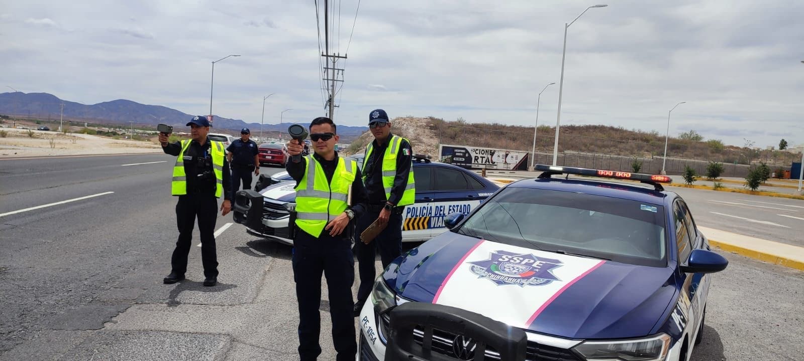 Multan a 330 conductores por exceso de velocidad en operativo de vialidad