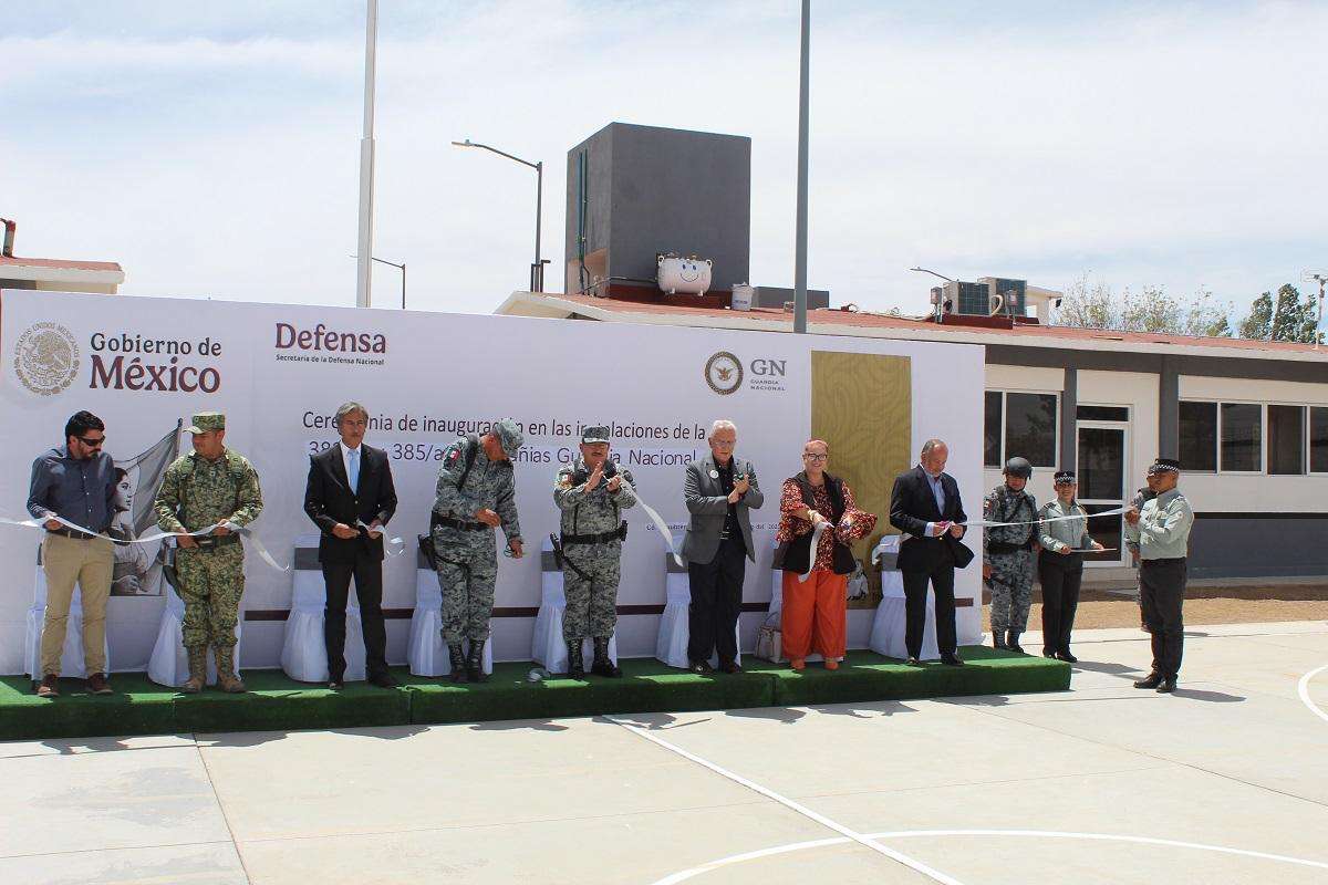 Inauguran instalaciones de la Guardia Nacional en Cuauhtémoc