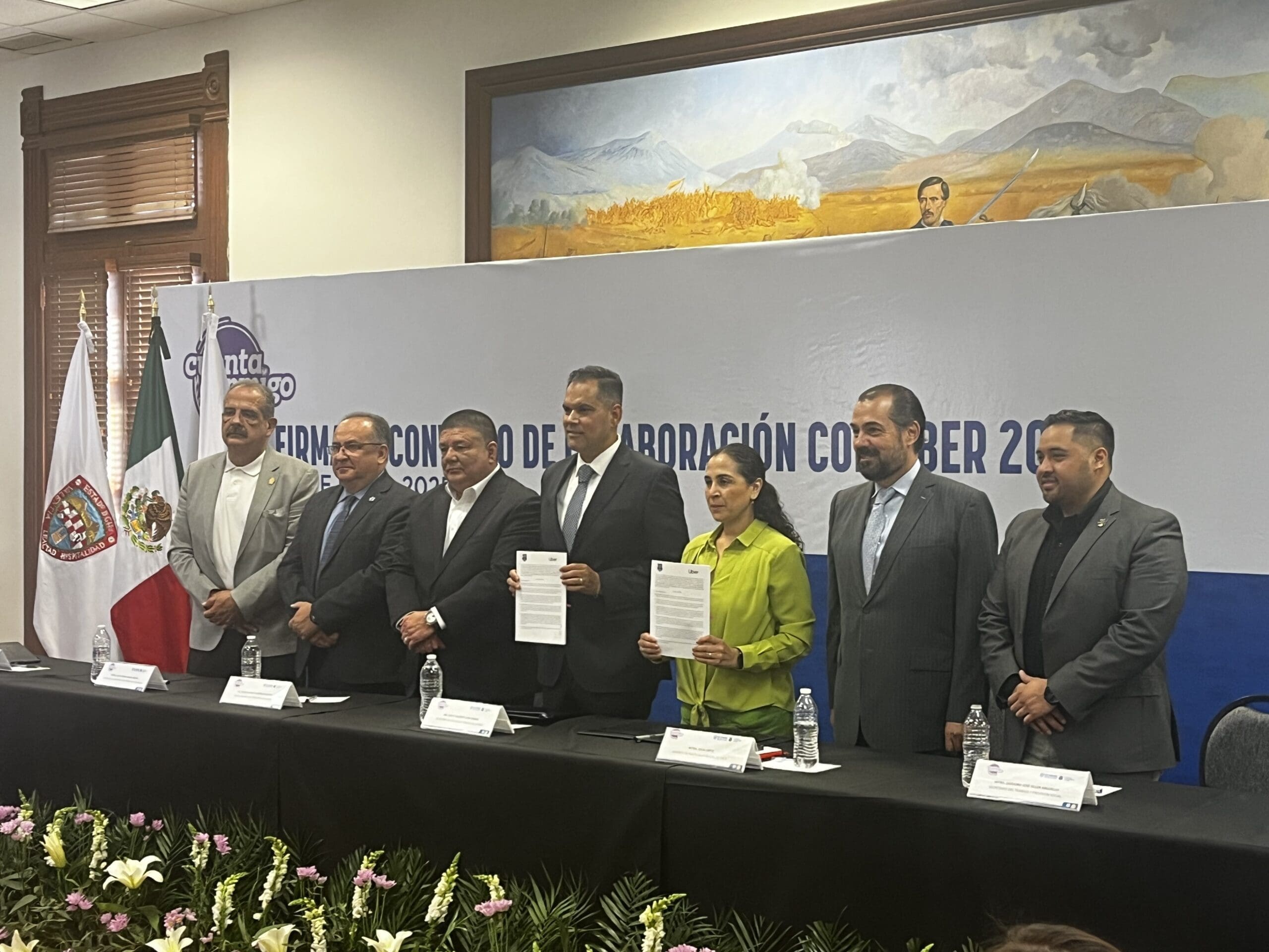 Uber y SSPE firman convenio para mejorar seguridad de usuarios y conductores