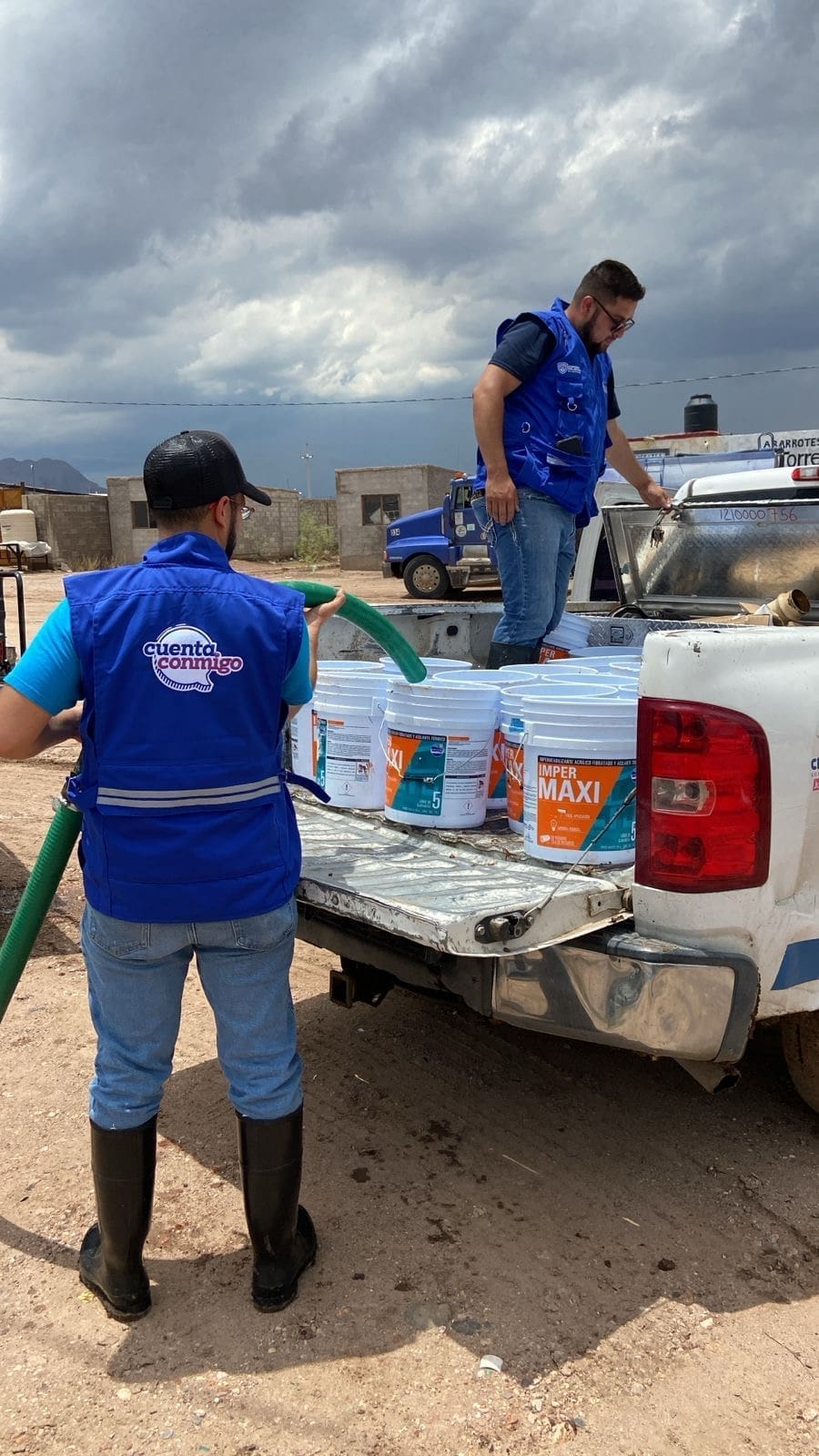 Más de 3,200 familias reciben ayuda estatal tras afectaciones por lluvias