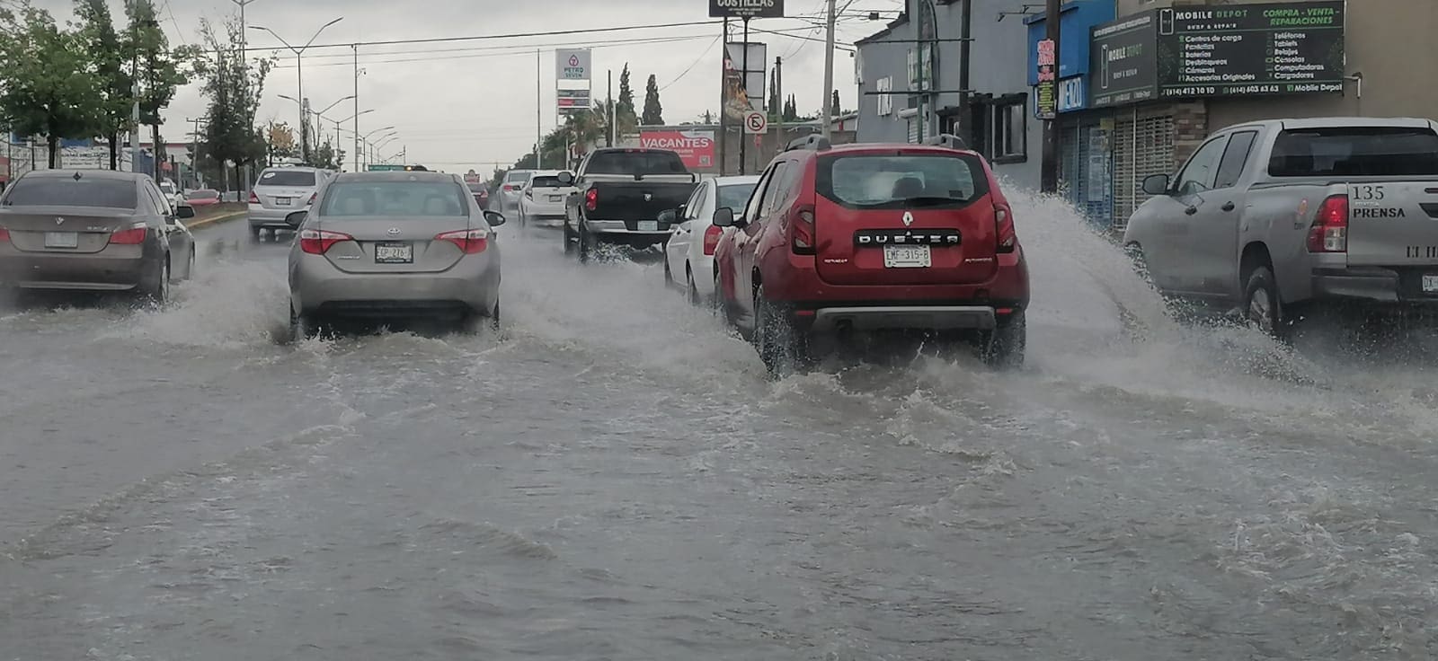 Persiste la alerta por lluvias en Chihuahua