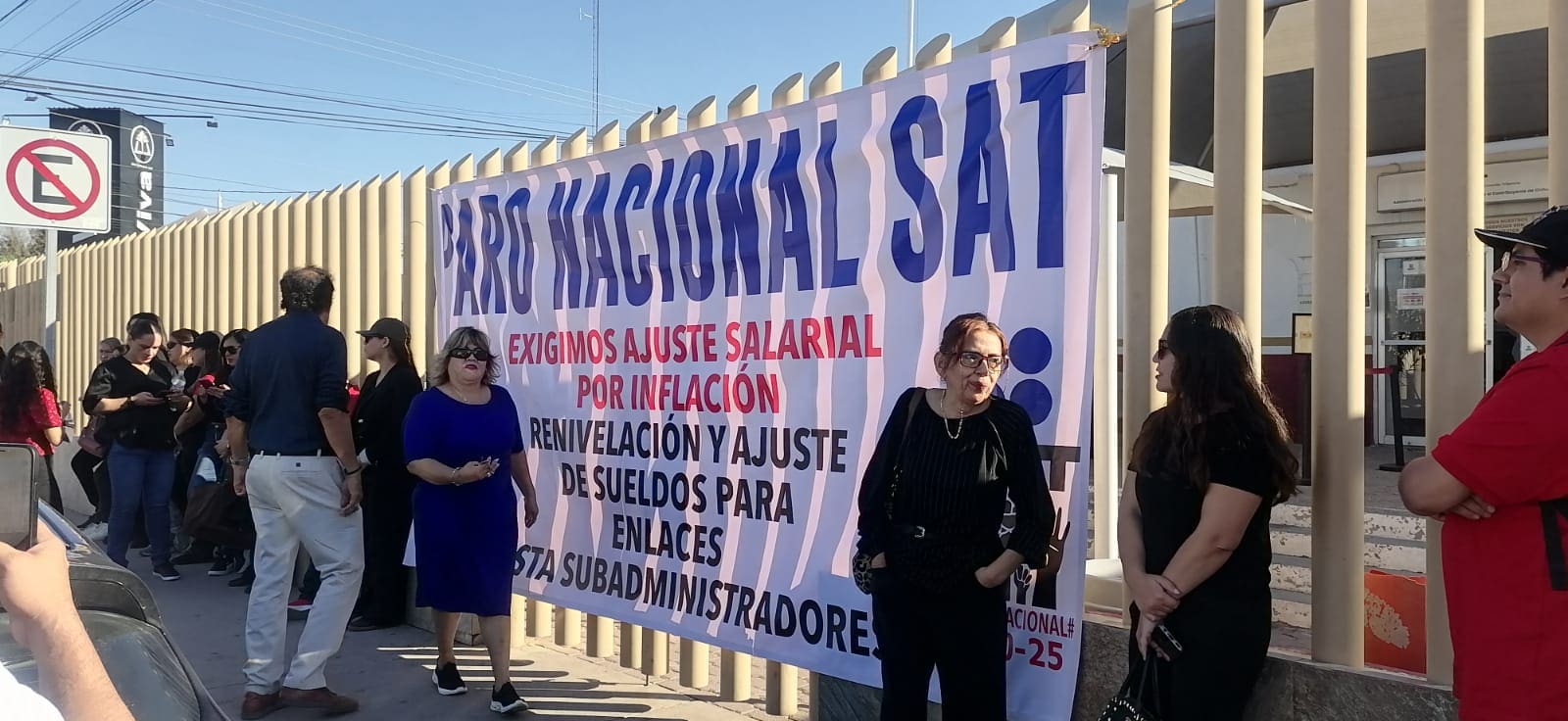 Trabajadores del SAT se suman a paro nacional por incumplimiento salarial
