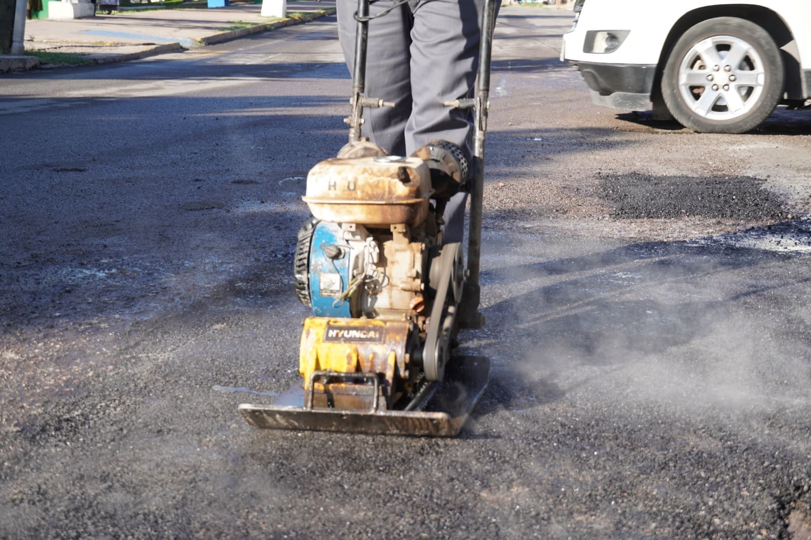 Atendieron más de mil 900 baches la última semana