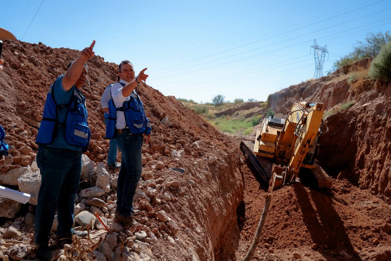 Supervisa Bonilla mejoras a puente en Sierra Azul