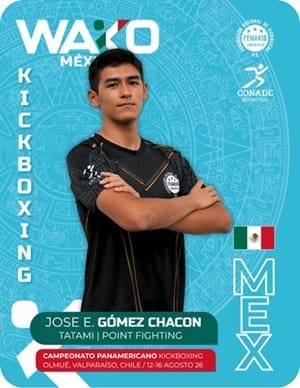 El chihuahuense José Gómez Chacón comanda el sueño panamericano de Kickboxing